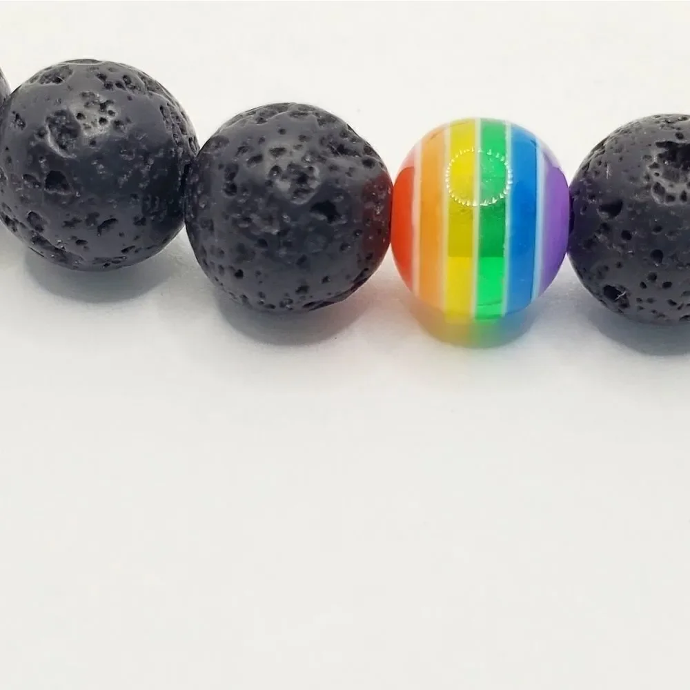 Hand Crafted Adjustable Pride Bracelet